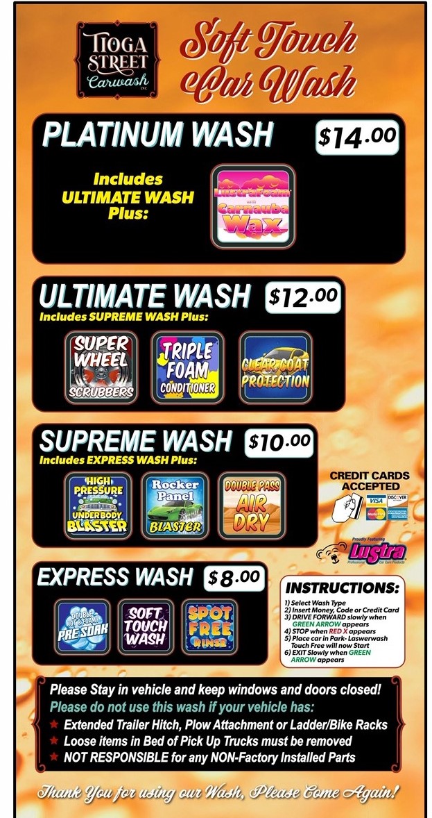 Tioga Street Carwash Inc